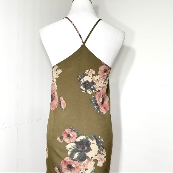 SOLD-Free People Floral Mini Slip Dress - Picture 5 of 13